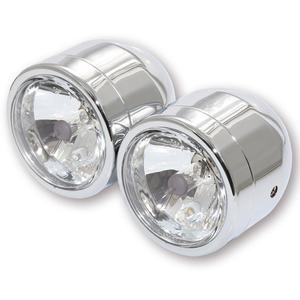 Feux de route Highsider Smart H4/H7 chromés