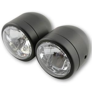 Feux de route Highsider Smart H4/H7 noirs