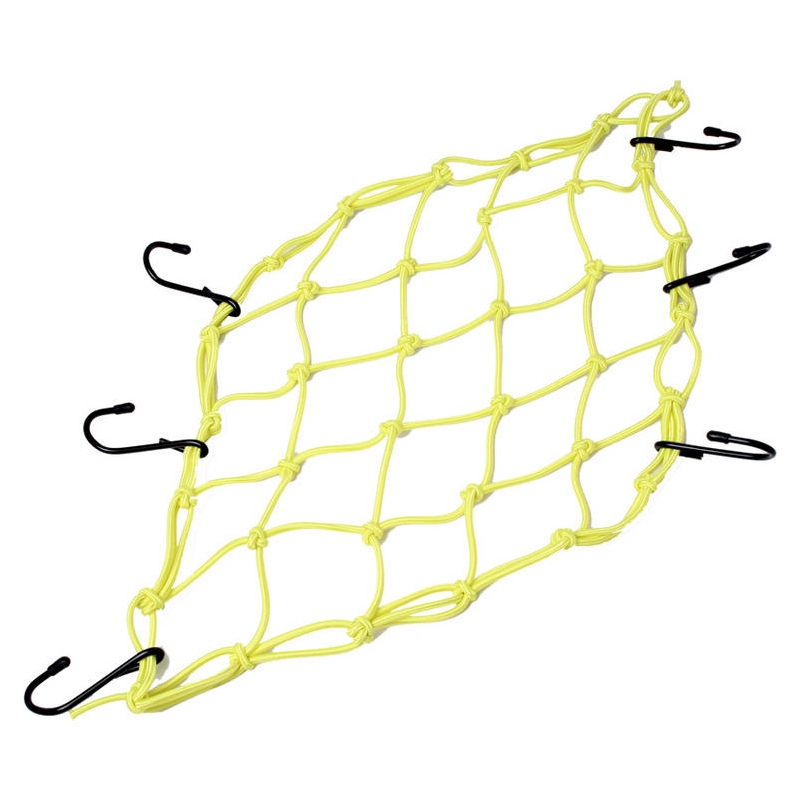 Filet moto - Spider - jaune fluo