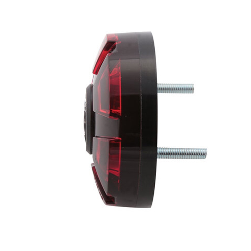 Feu arrière LED 3 en 1 Highsider Smart ATV, rouge-noir
