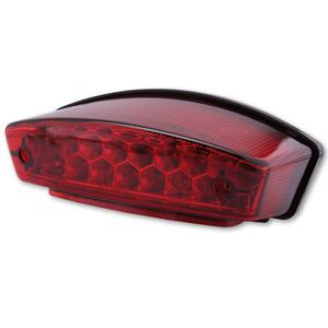Feu arrière LED moto Highsider Smart Monster rouge