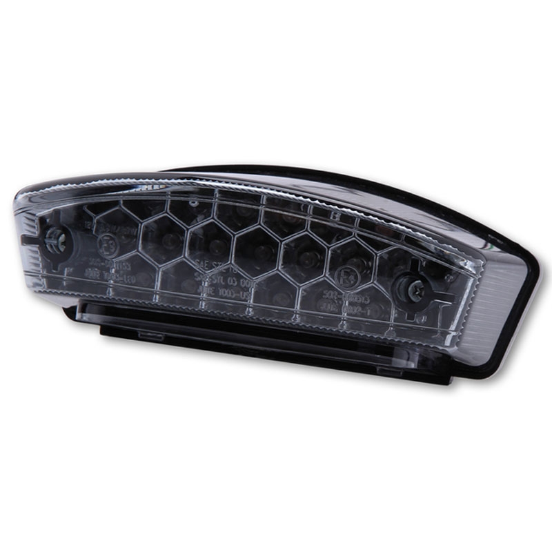 Feu arrière LED teinté pour moto Highsider Smart Monster