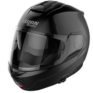 Casque moto modulable Nolan N100-6 Classic N-COM 3 noir