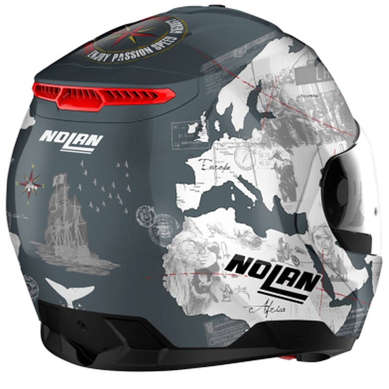 Casque moto modulable Nolan N100-6 Legend Checa N-COM 3