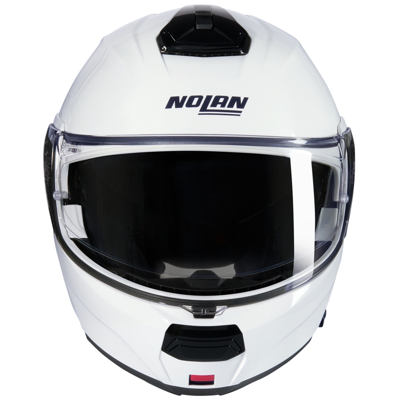 Casque moto modulable Nolan N100-6 Classico N-COM 305 blanc