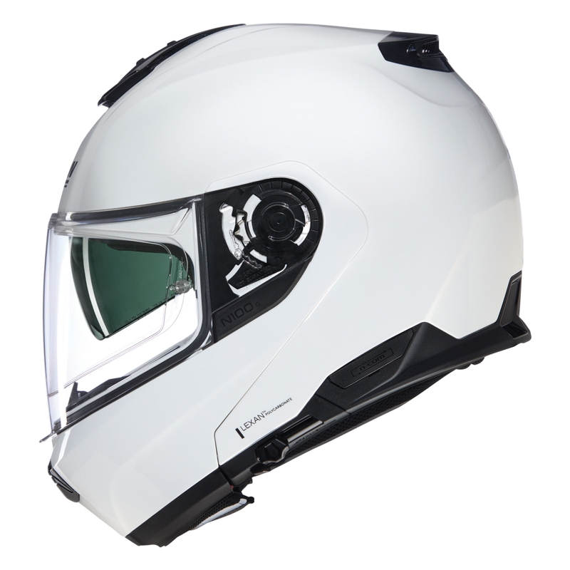 Casque moto modulable Nolan N100-6 Classico N-COM 305 blanc