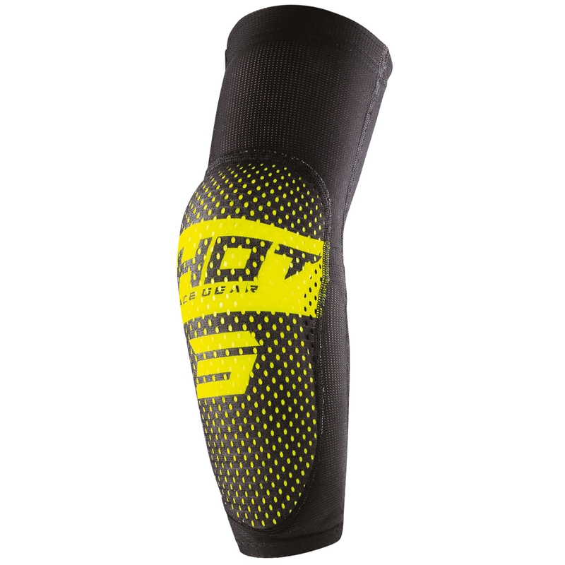 Coudières Shot Airlight noir-jaune fluo