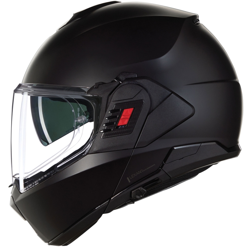 Casque moto modulable Nolan N100-6 Classico N-COM 302 noir mat