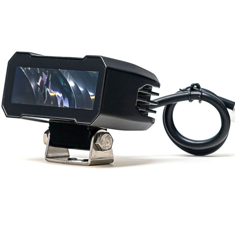 Lampe LED SHARK 4,6" 20W noire