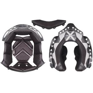 Intérieur de remplacement pour casque moto LS2 FF901, noir