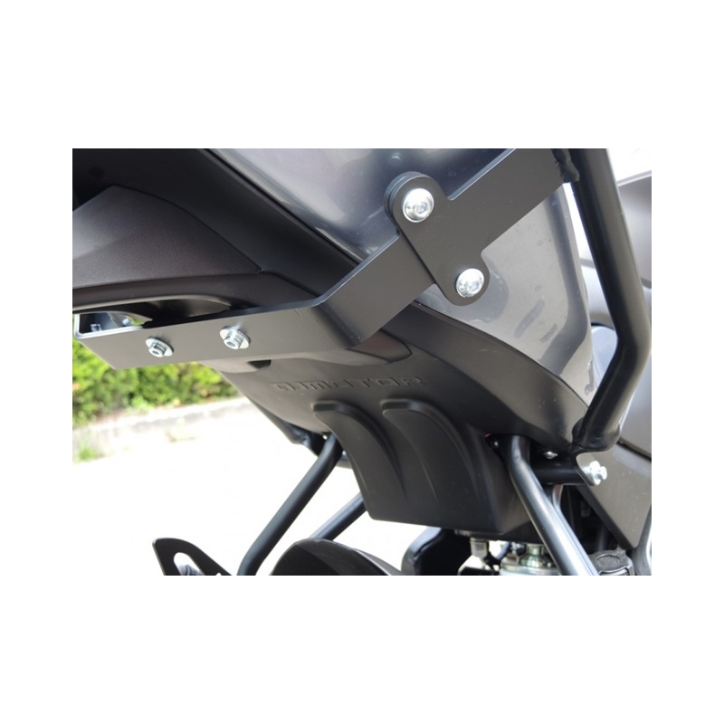Ochranné rámy motoru RDMOTO černá (underseat frame)