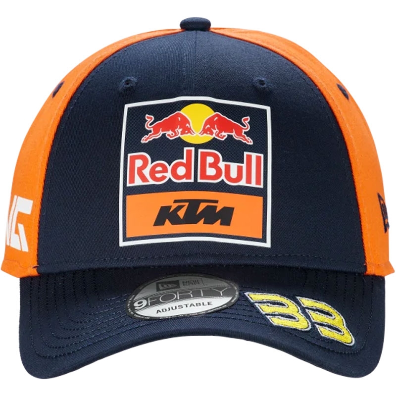Casquette KTM Red Bull Racing Team - Brad Binder Bleu foncé-Orange