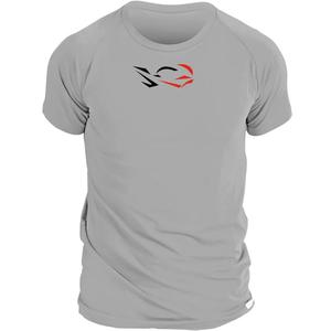 T-shirt fonctionnel nanosilver® Ride avec gris argenté