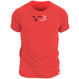 T-shirt fonctionnel nanosilver® Ride avec argent rouge