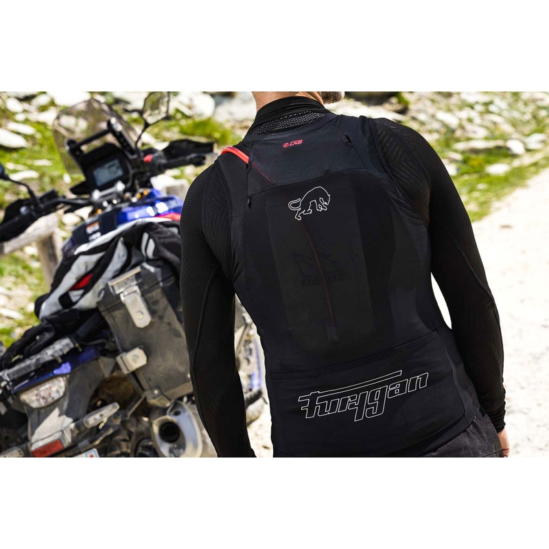 Gilet de protection Furygan X-Road Vest D3O® noir