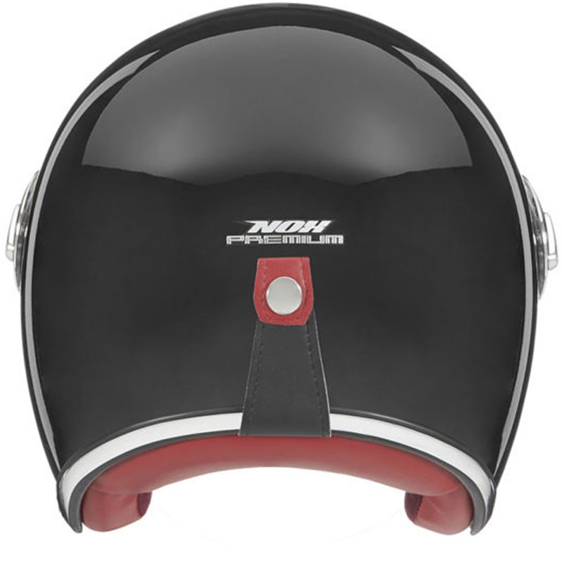 Casque moto jet NOX PREMIUM Heritage noir