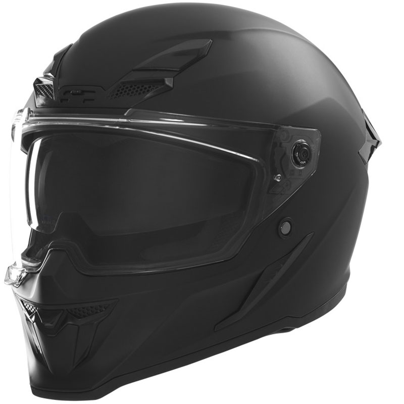 Casque moto intégral NOX Exlusiv Goliath noir mat