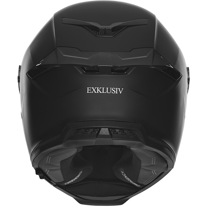 Casque moto intégral NOX Exlusiv Goliath noir mat