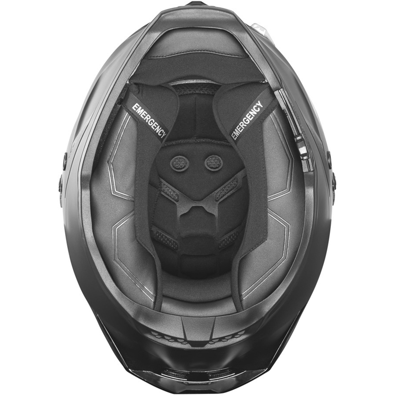 Casque moto intégral NOX Exlusiv Goliath noir mat