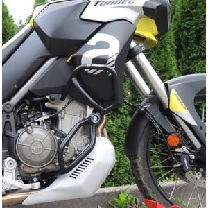 Ochranné rámy motoru RDMOTO černá (lower + upper frames with protectors)