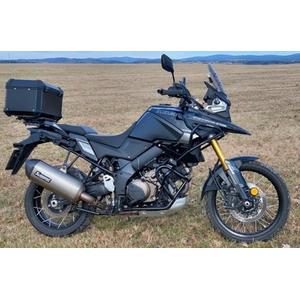 Ochranné rámy motoru RDMOTO černá (upper frames for original Suzuki lower frames)