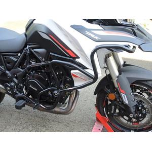 Ochranné rámy motoru RDMOTO černá (upper + lower frames with protectors)
