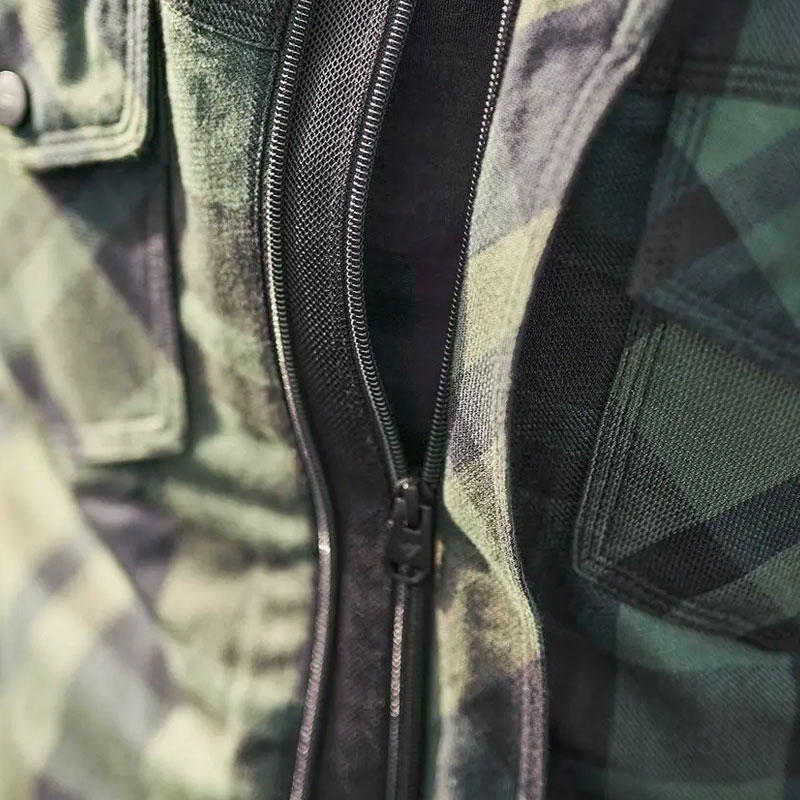 Chemise moto Shima Renegade 2 verte