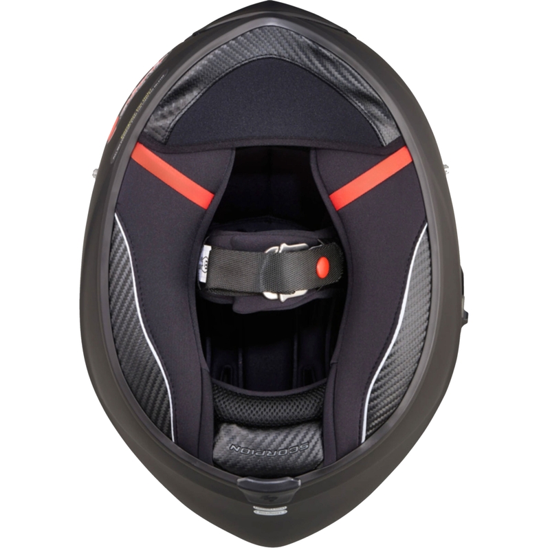 Casque moto intégral Scorpion EXO-1400 EVO II Air Solid noir mat soldes