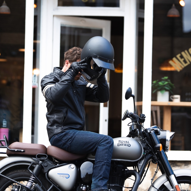 Veste de moto Oxford Holton noire