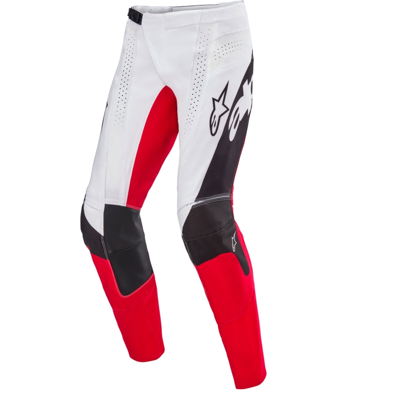 Pantalon motocross Alpinestars Techstar édition limitée Noir profond-blanc-rouge fluo-orange