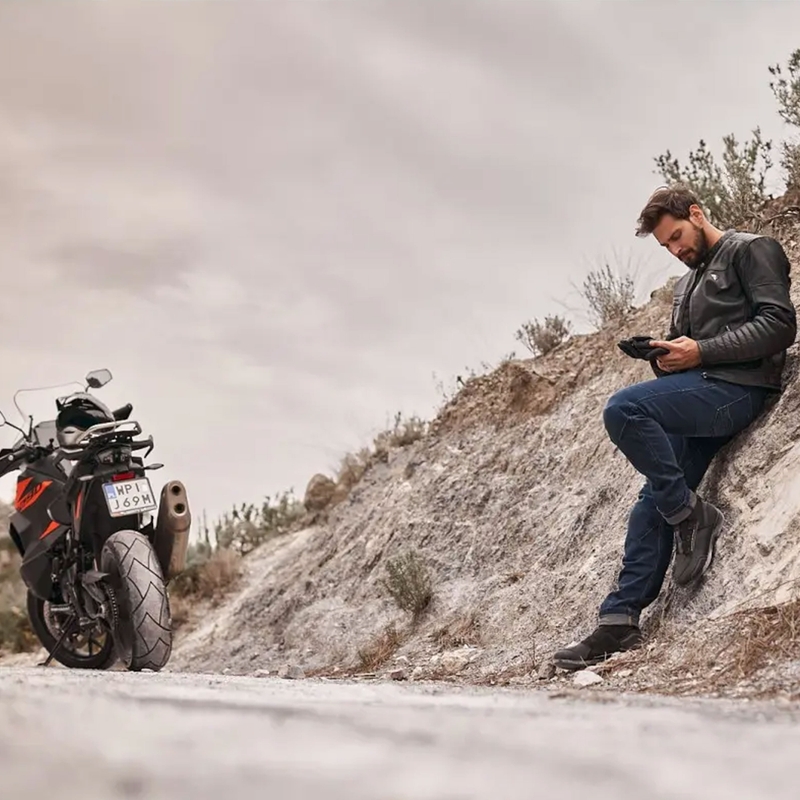 Veste de moto Shima Winchester 2.0 noire