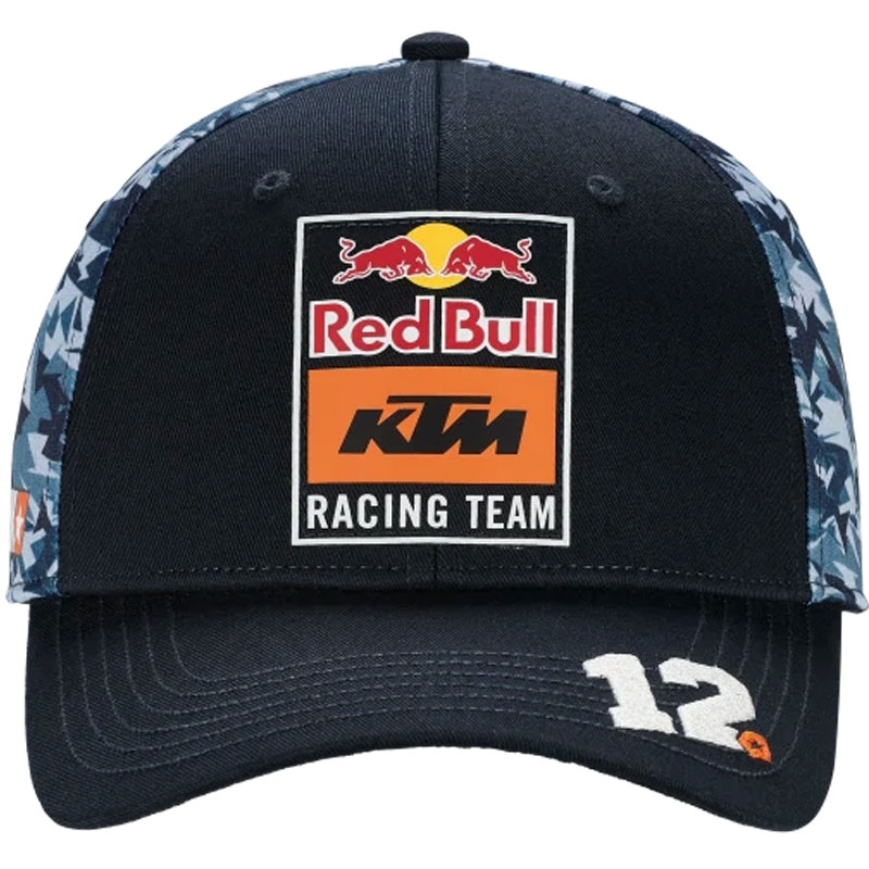 Casquette KTM Red Bull Racing Maverick Vinales bleu foncé