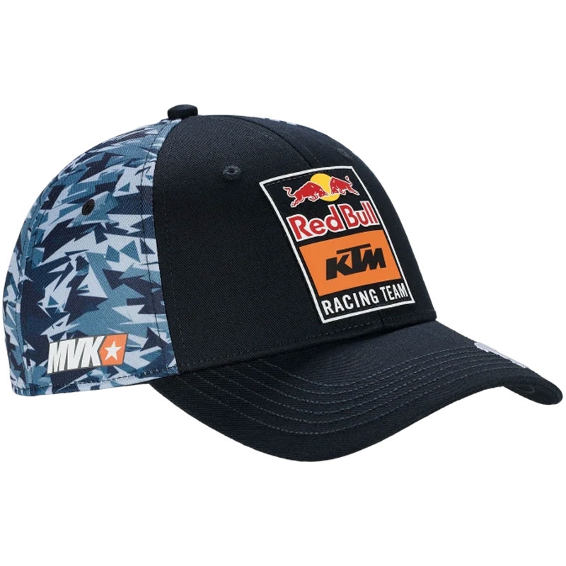 Casquette KTM Red Bull Racing Maverick Vinales bleu foncé