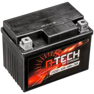 Batterie gel A-TECH 12V, YTX4L/YTZ5S, 4Ah, 70A, sans entretien