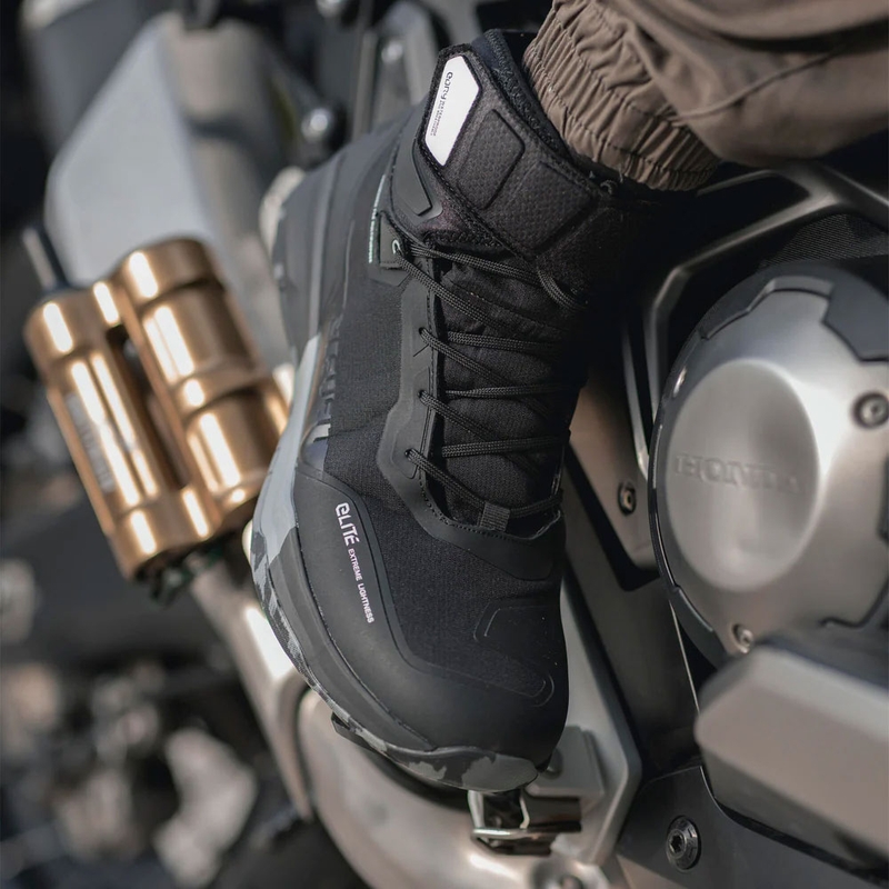 Bottes moto Eleveit STRATOS E-Dry noires