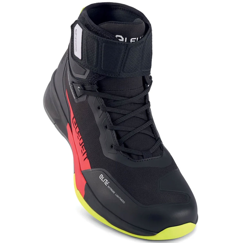 Bottes moto Eleveit STRATOS E-Dry noir-rouge
