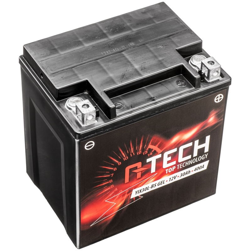 Batterie gel A-TECH 12V, YIX30L-BS, 12V, 30Ah, 400A, sans entretien