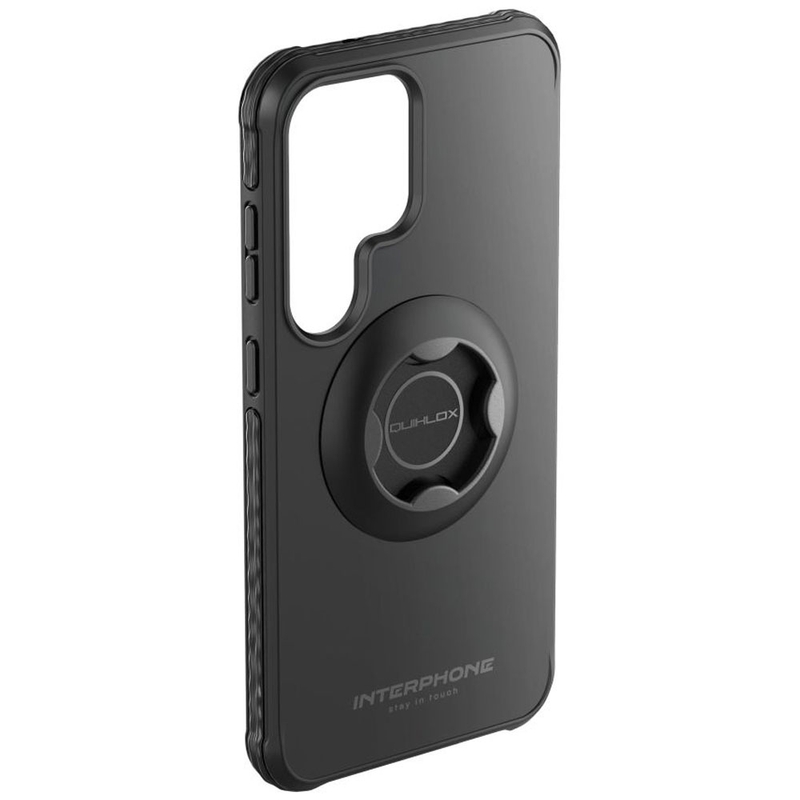 Coque de protection Interphone QUIKLOX Tetraforce pour Samsung Galaxy S25 Ultra noir