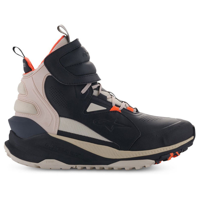 Bottes de moto Alpinestars Speedstreet noir-amande-orange