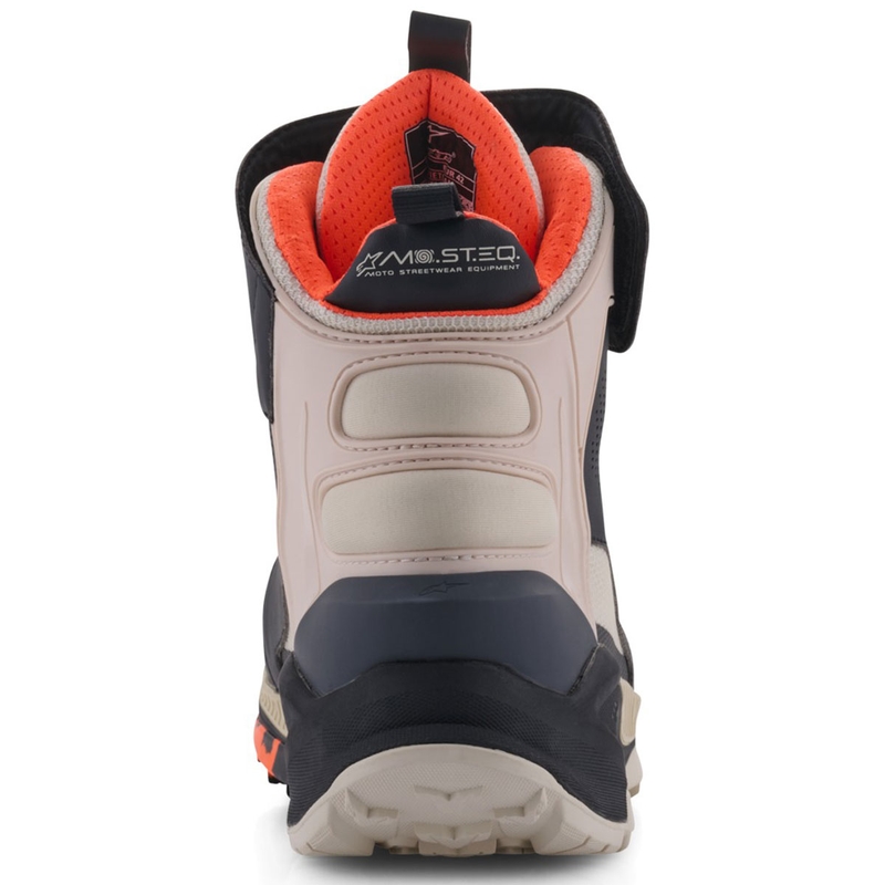 Bottes de moto Alpinestars Speedstreet noir-amande-orange