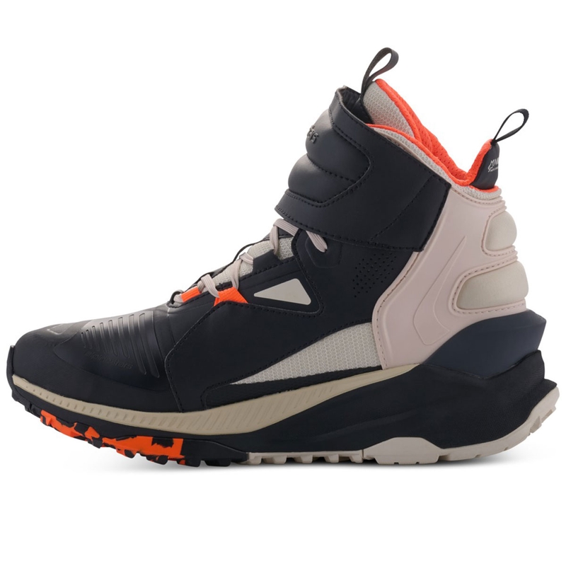 Bottes de moto Alpinestars Speedstreet noir-amande-orange