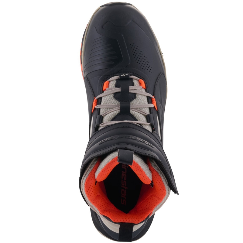 Bottes de moto Alpinestars Speedstreet noir-amande-orange
