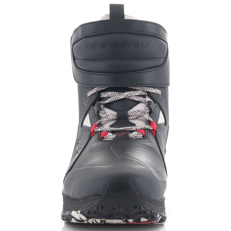 Bottes de moto Alpinestars Speedstreet noir-beige-rouge
