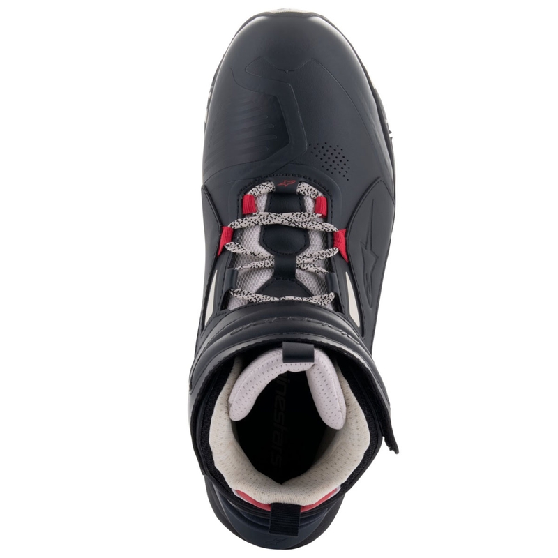 Bottes de moto Alpinestars Speedstreet noir-beige-rouge