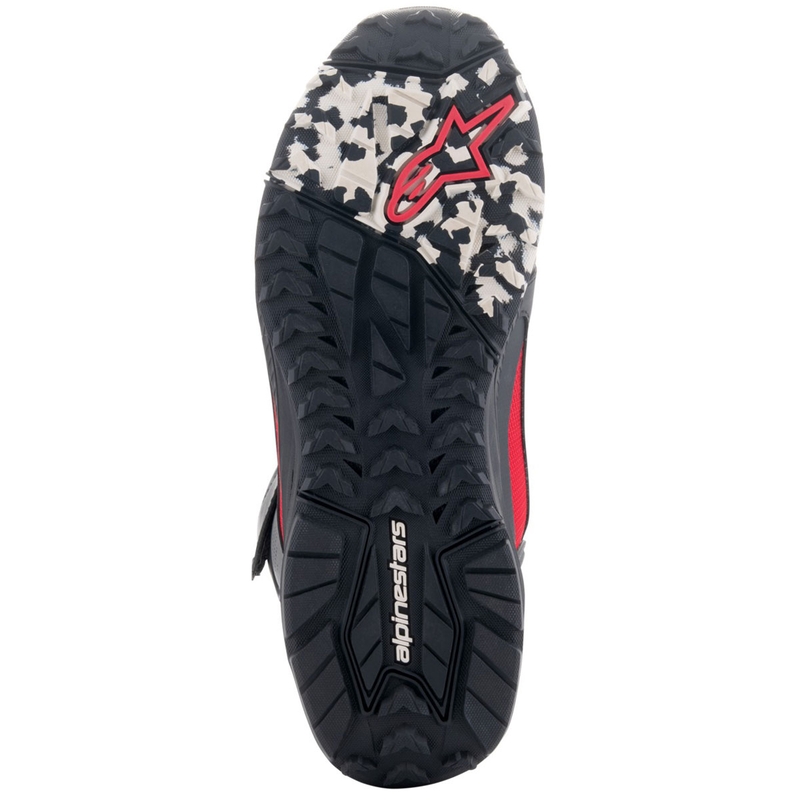 Bottes de moto Alpinestars Speedstreet noir-beige-rouge