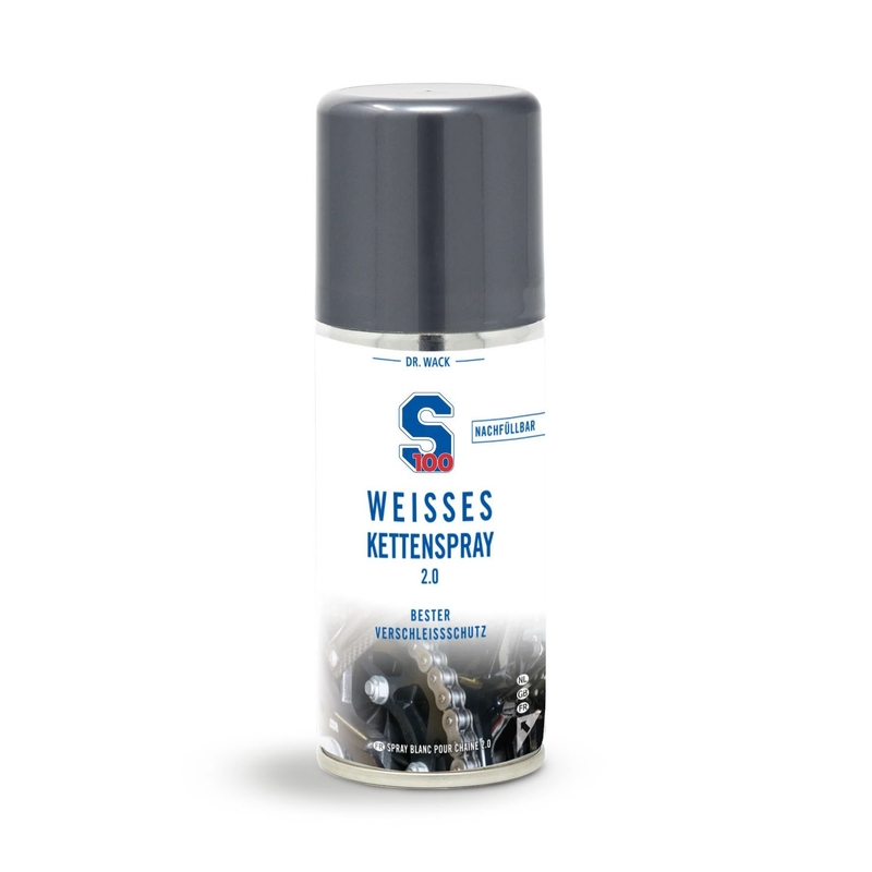 Lubrifiant pour chaînes S100 - White Chain Spray 2.0 100 ml