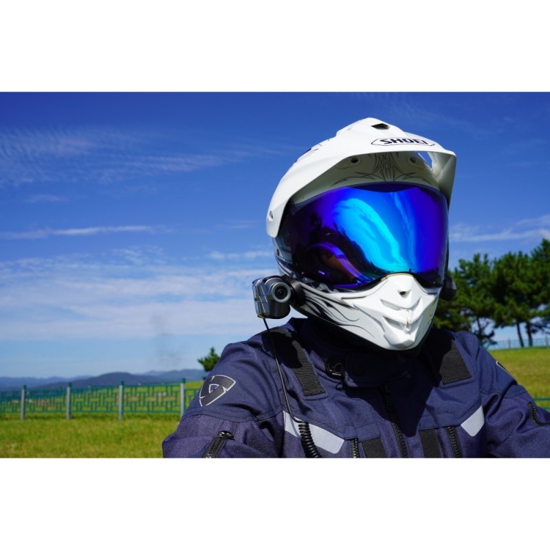 Caméra pour casque moto INNOVV H5 gris argenté