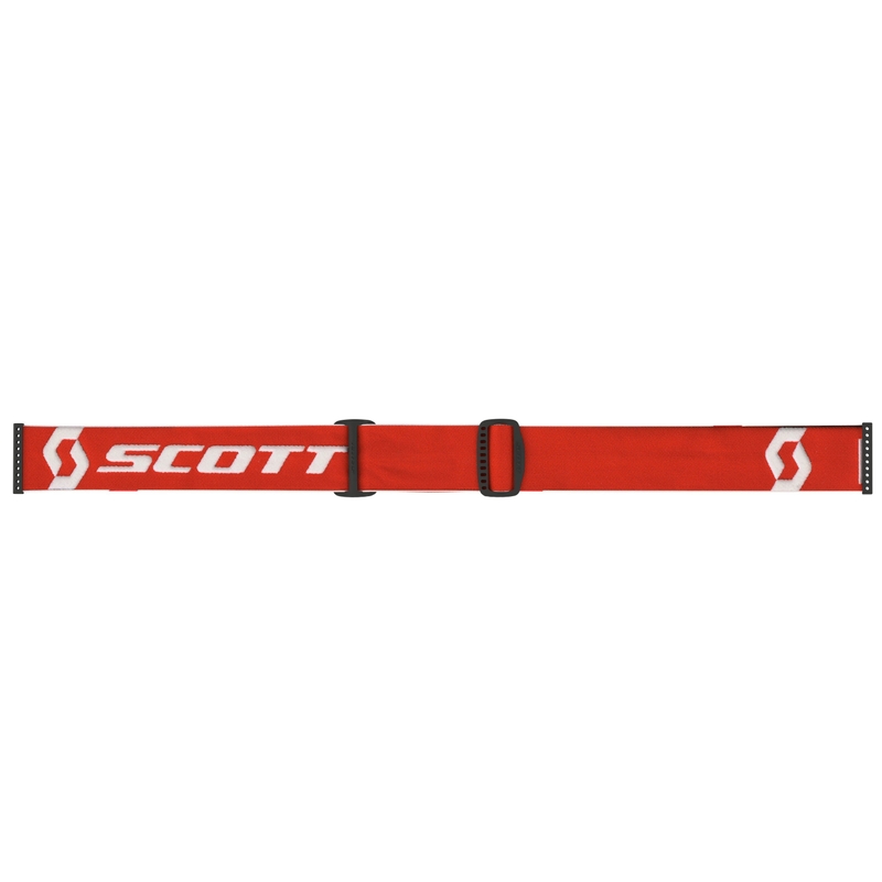 Lunettes de motocross SCOTT Primal Clear rouge-transparent
