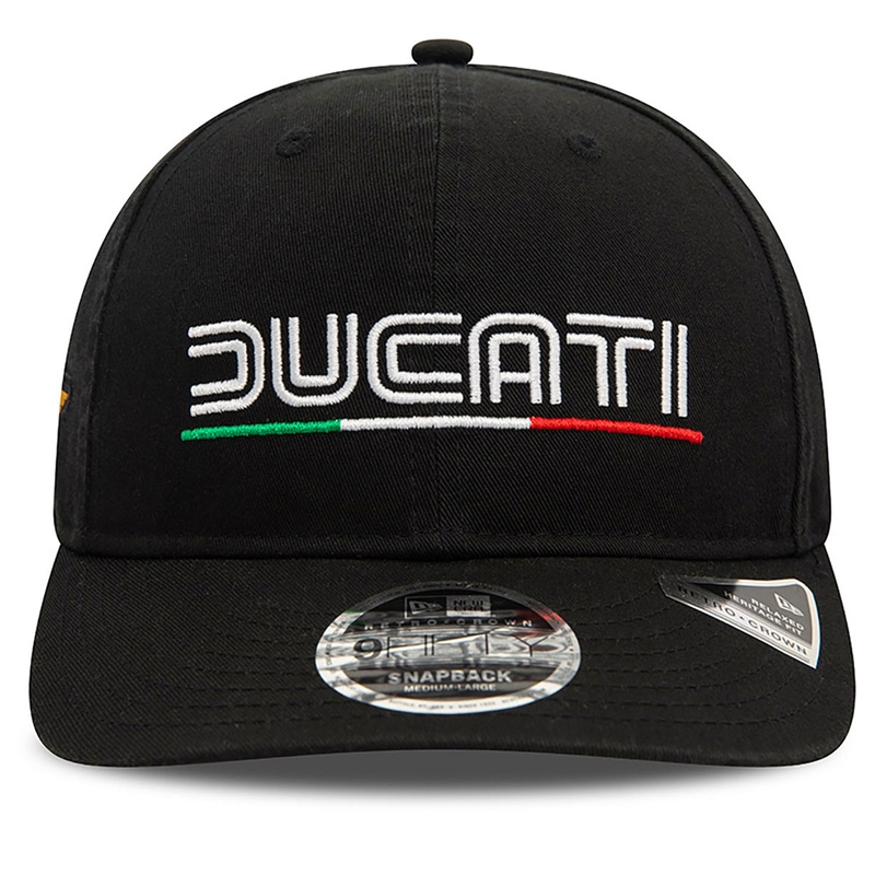 Casquette Ducati Meccanica avec logo vintage, noire soldes