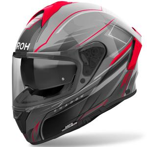 Casque moto intégral Airoh SPARK 2 Shadow rouge brillant